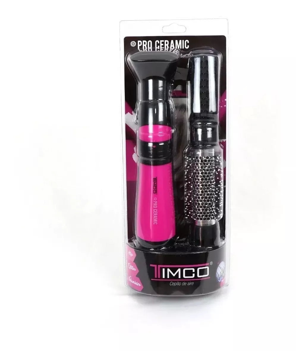 Cepillo Secador Eléctrico Timco En Intercambiable Pro Ceramic