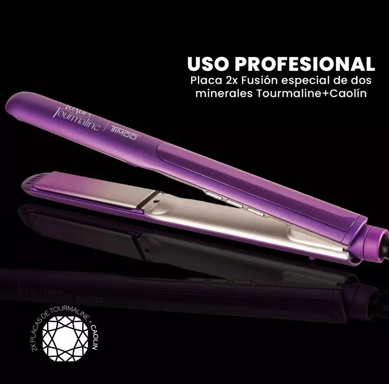 Plancha Profesional Timco Placas Flotantes Tourmaline Pef056