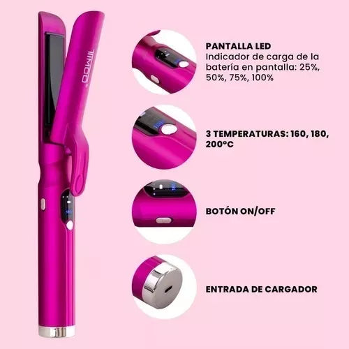 Plancha Profesional Timco Recargable Digital Placas Flotantes