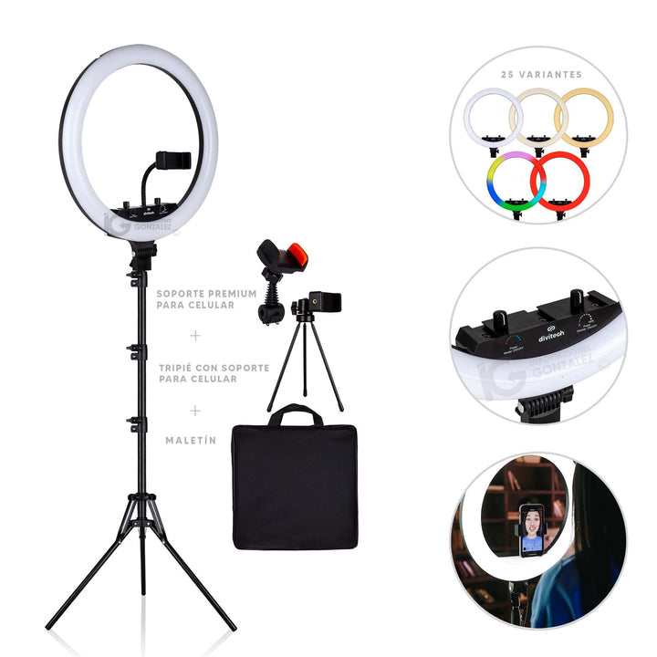 Ele Gate Aro De Pulgadas Aros De Luz Por Mayoreo Aro Luz Led