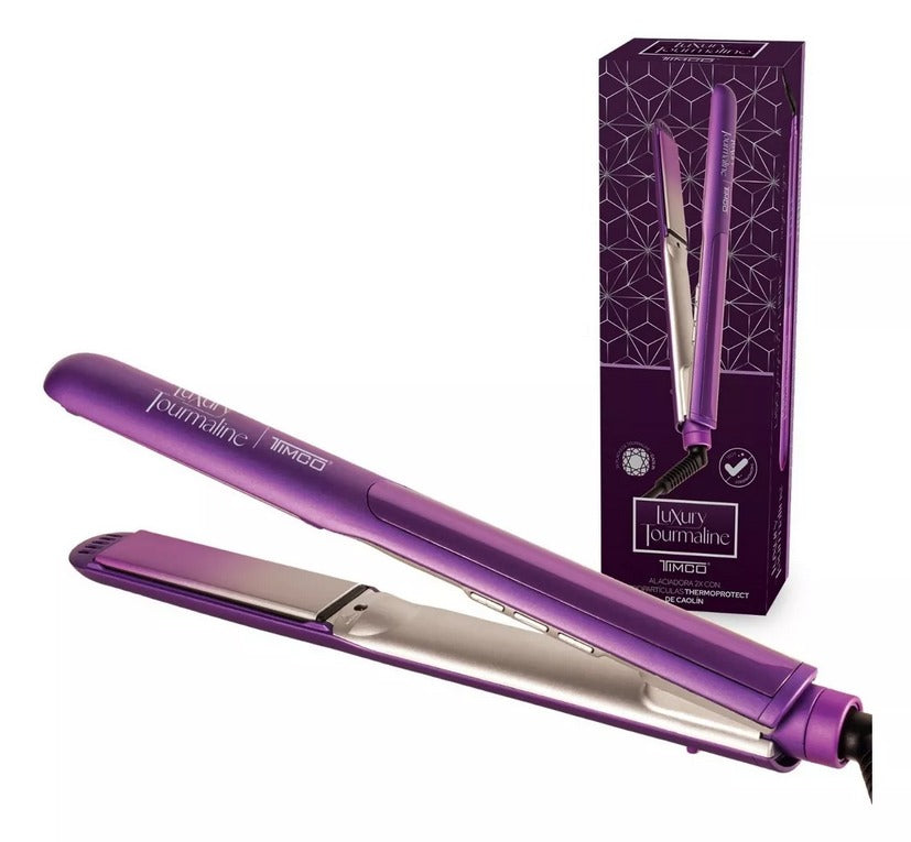 Plancha Profesional Timco Placas Flotantes Tourmaline Pef056 Color: Morado